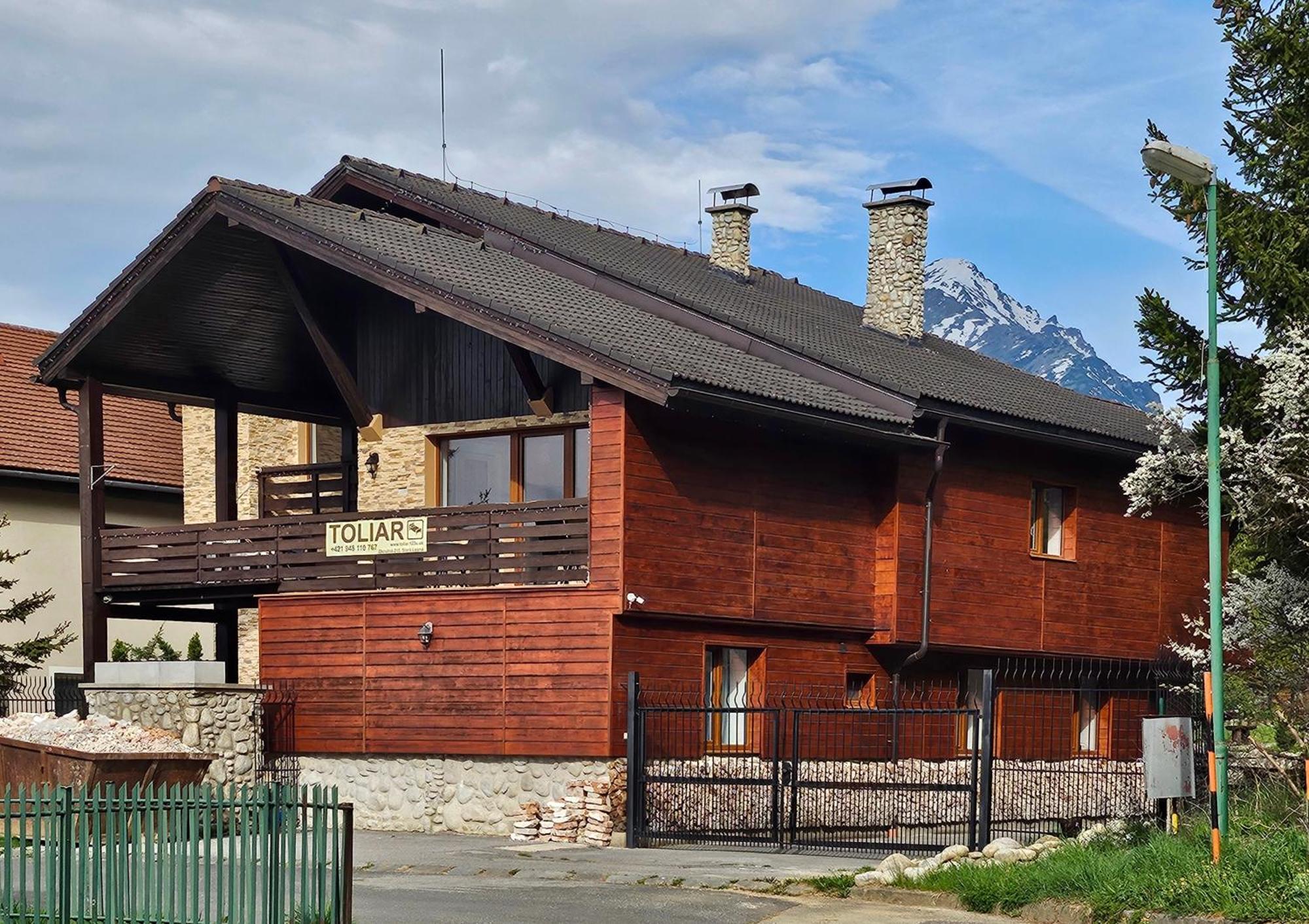 Hotel Penzión Toliar Stará Lesná Exterior foto